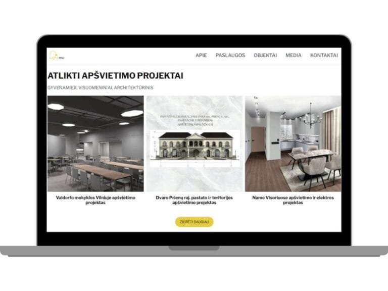 Internetinio projekto biudžetas