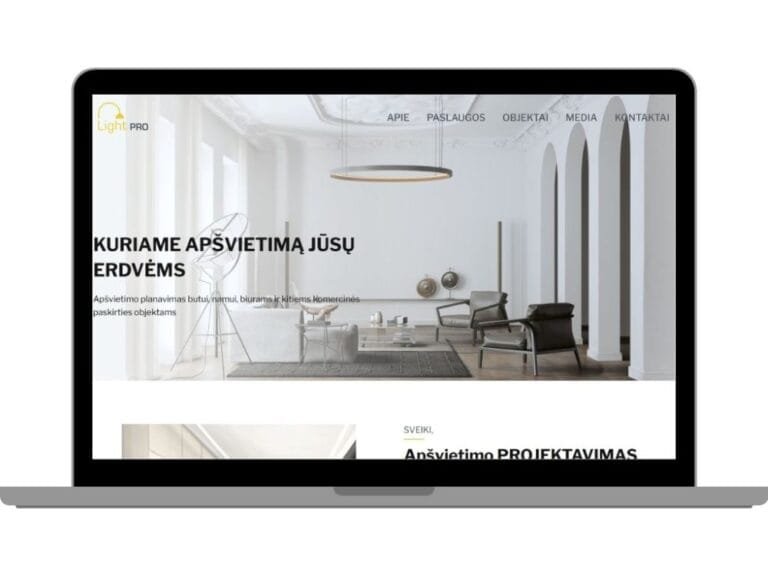 Internetinių svetainių kūrimo kaina