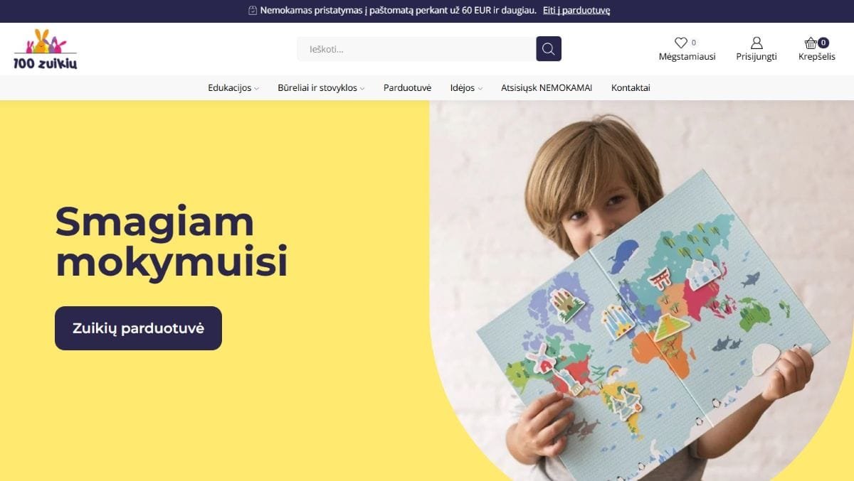 Sukurtų tinklalapių priežiūra